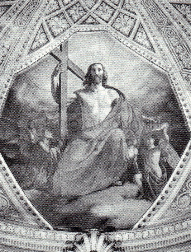 Il Redentore - 1854*55 - affresco - Chiesa di Santa Maria Assunta - Rovato (BS))